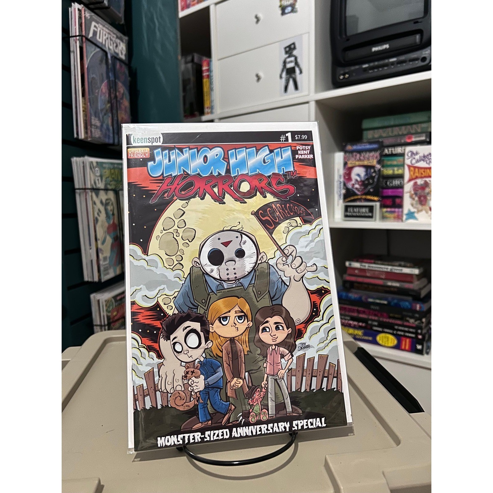 Keenspot Junior High Horrors Indie Comic #1 Speciale Anniversario Taglia Mostro