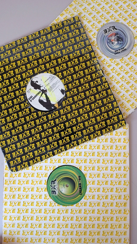 Lotto 3 vinili Dance/Techno anni '90 – Gigi D'Agostino e Lizard