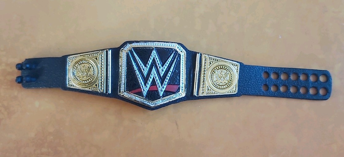 ELITE WWE TITLE BELT ACCESSORIO WWE WRESTLING FIGURE MATTEL o JAKKS