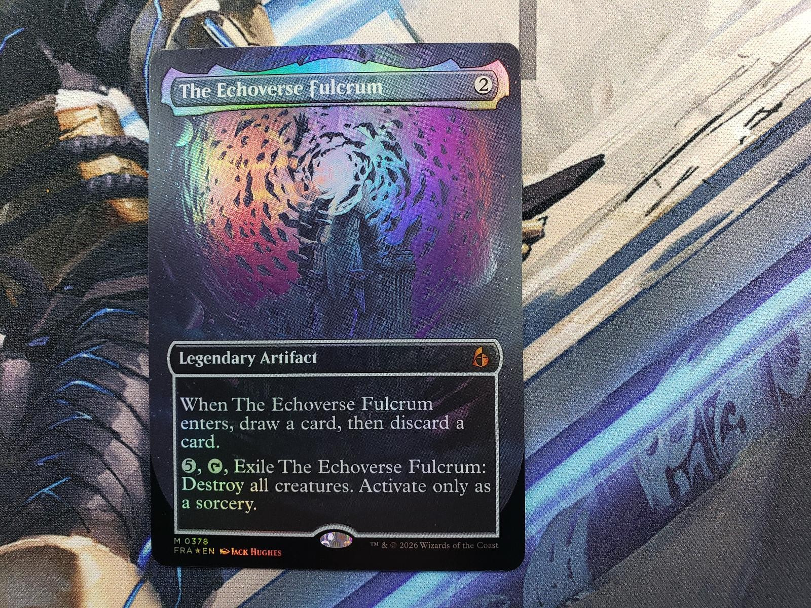 The Echoverse Fulcrum (senza confini) 378 Reality Fracture Foil quasi nuovo