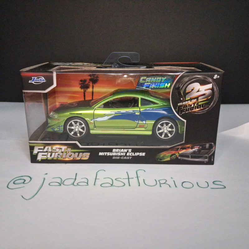 Brian's Mitsubishi Eclipse (Candy finish) - Fast&Furious - Jada Toys 1:32
