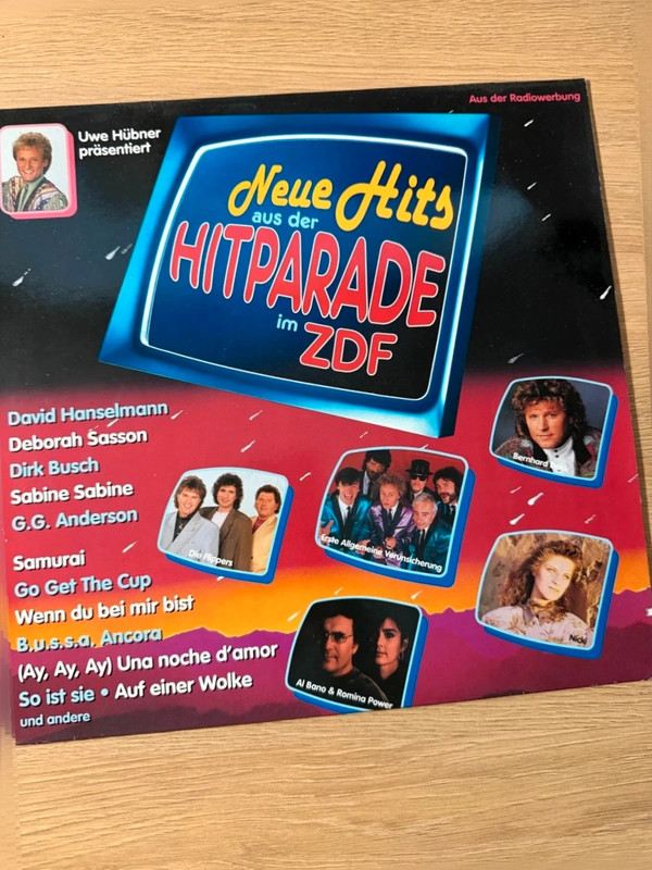 Vintage schallplatte Neue hits Aus der hitparade ZDF