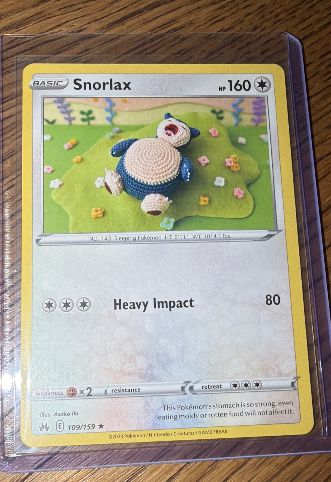 Snorlax 109/159 SWSH: Corona Zenith Regolare