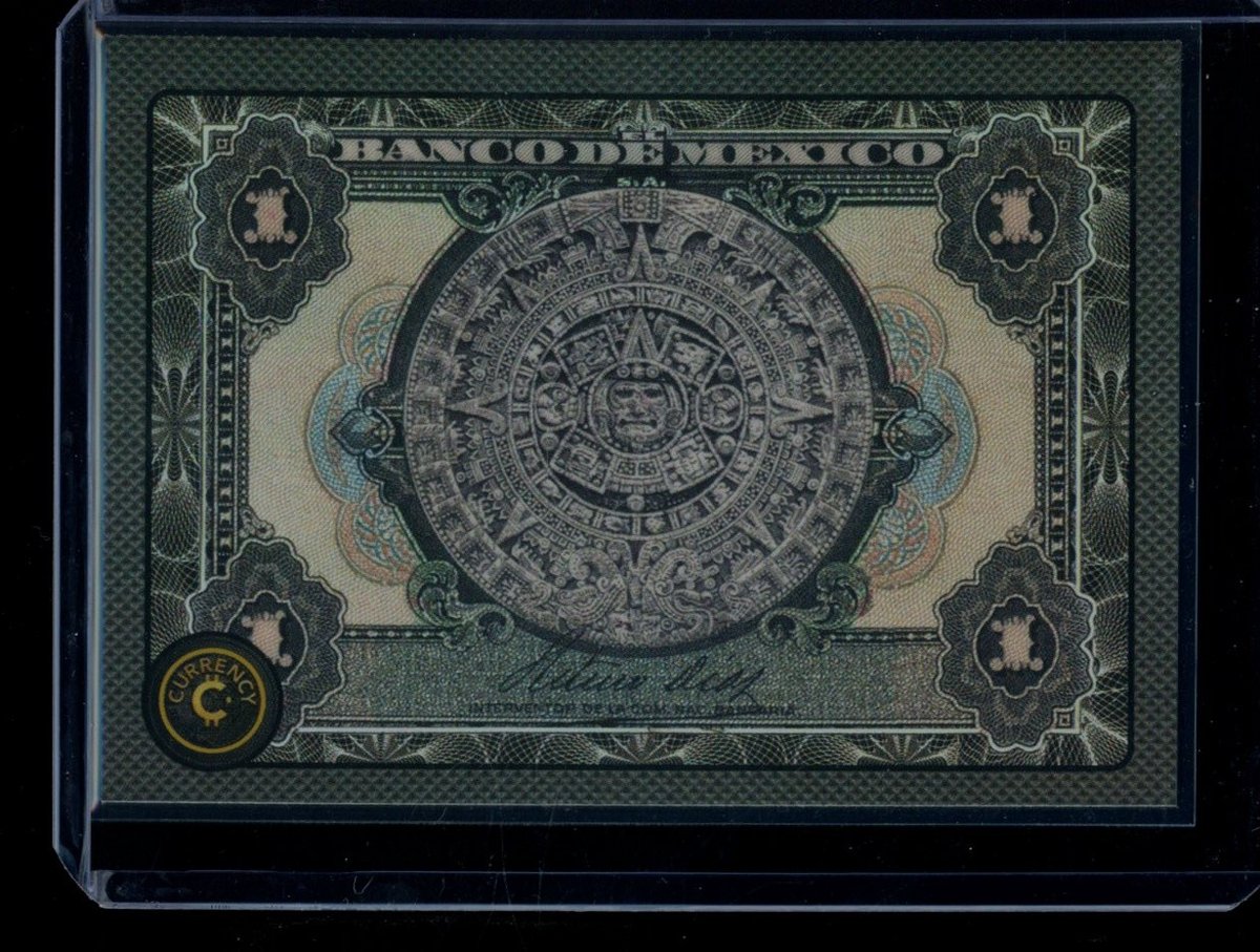 2025 Cardsmiths Valuta Serie 5 #98 Messico Un Peso Arcobaleno Holofoil