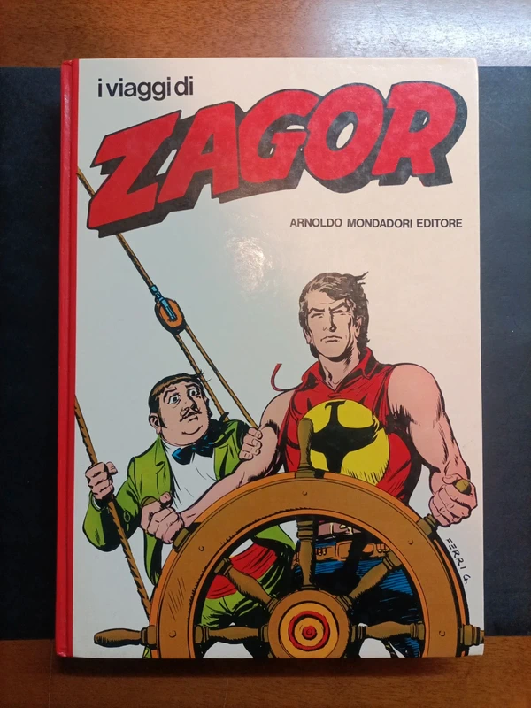 I viaggi di Zagor libro fumetti Mondadori