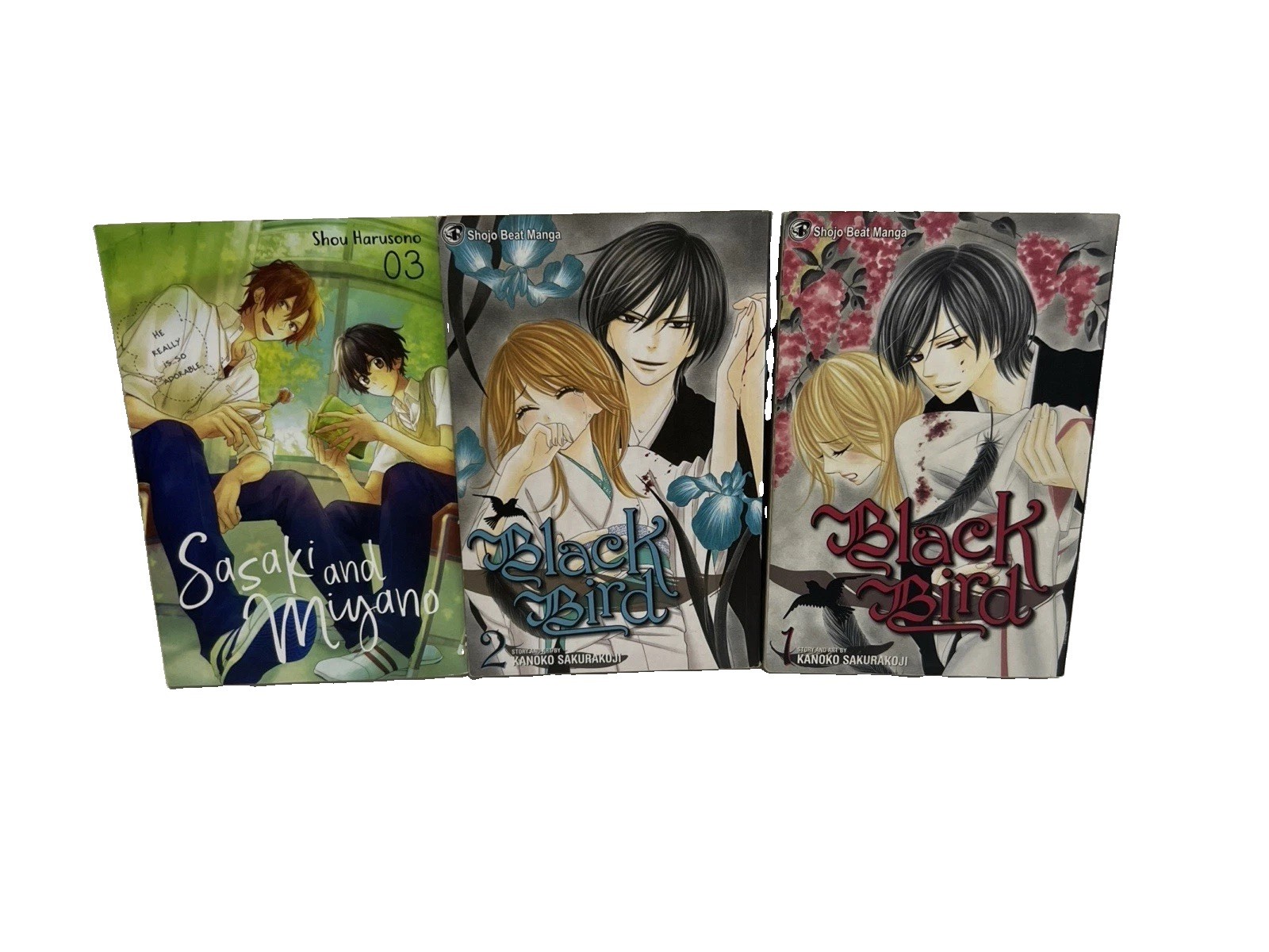 Lotto 3 libri manga