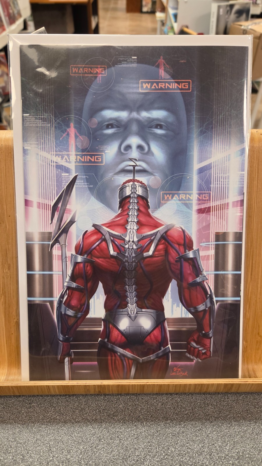 MIGHTY MORPHIN #7 1:10 INHYUK LEE VIRGIN VARIANT COMIC BOOK NM