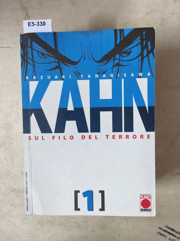 Kahn - Sul filo del terrore Vol 1 Planet Manga