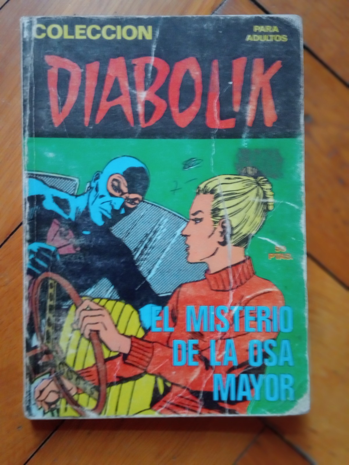 DIABOLIK EDIZIONE SPAGNOLA  3° serie n. 2 (1978) EL MISTERIO DE LA OSA MAIOR