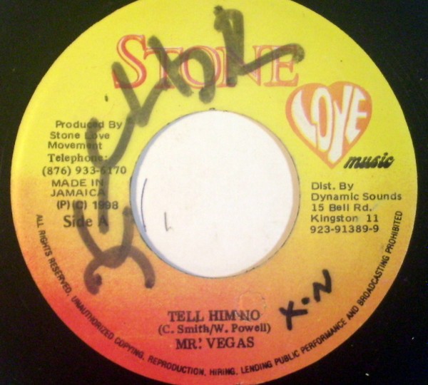 Mr. Vegas - Tell Him No (7") (Very Good Plus (VG+)) - 3657593826