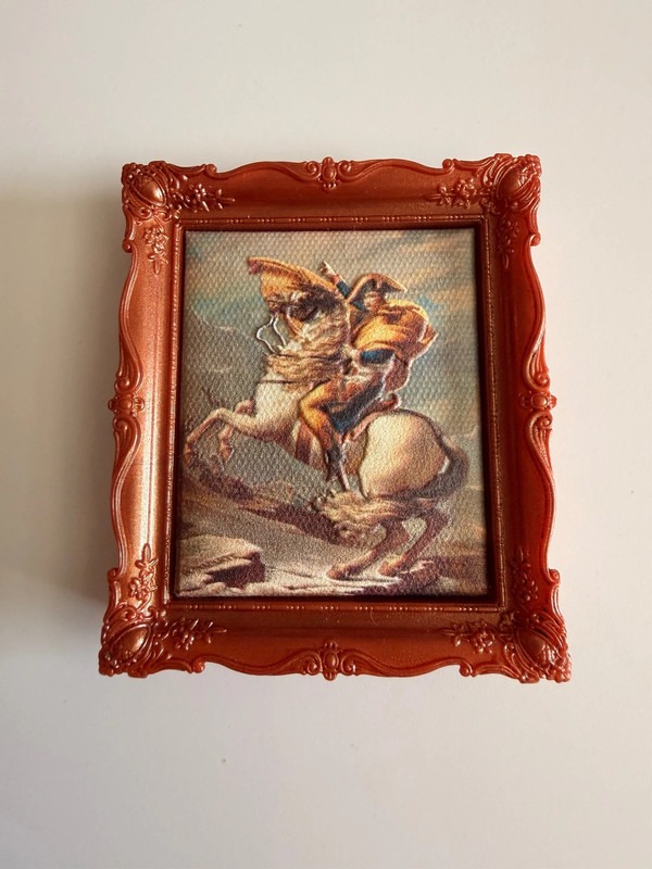 Mini Brands Masterpieces - Napoleon Crossing The Alps - Jacques Louis David