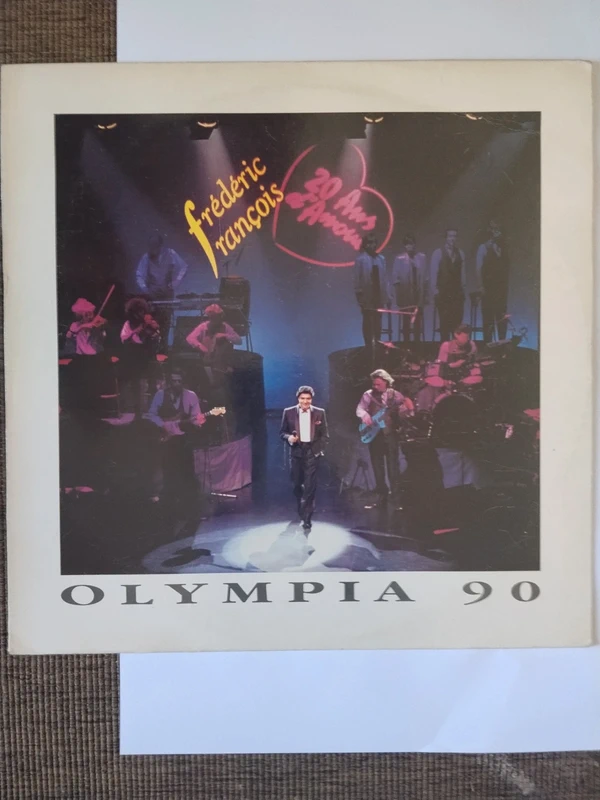 Vinyle Frédéric François live