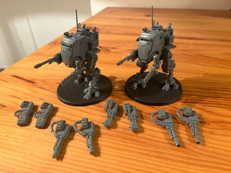 2x Armoured Sentinel - Astra Militarum 40k