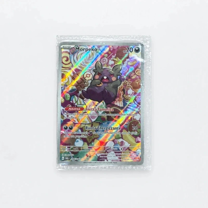 Morpeko 206/182 Olografica Rara Paradox Rift ITA Pokémon Carta