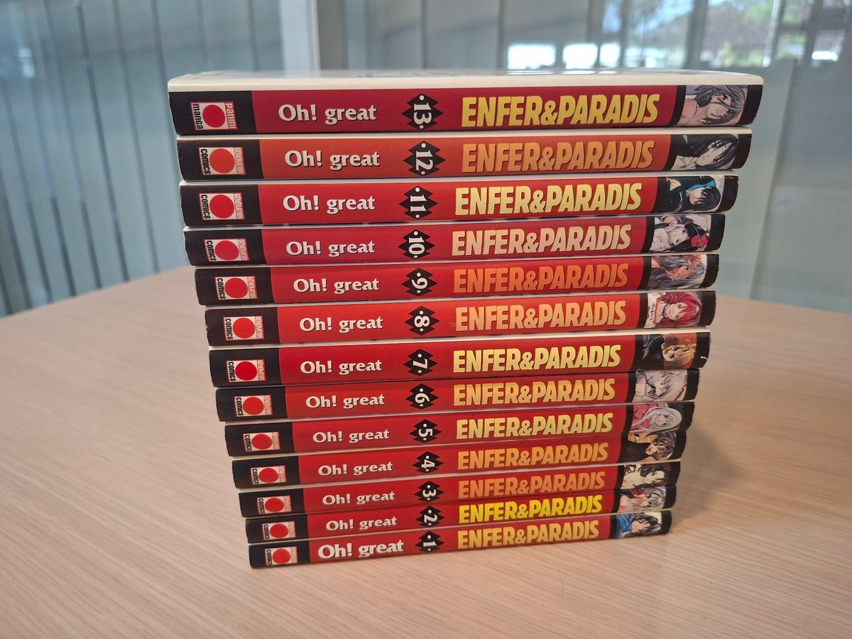 mangas lot 13 tomes Enfer et Paradis Tomes 1 à 13 -  Edit. génération comics