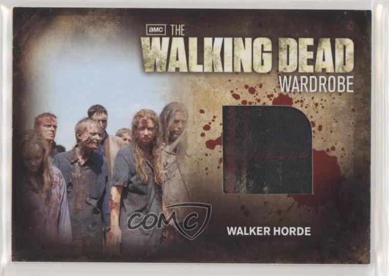 2012 Cryptozoic The Walking Dead Stagione 2 Wardrobe Walker Horde #M29 9aj