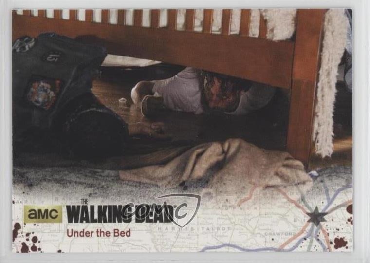 2016 Cryptozoic The Walking Dead Season 4 Part 2 Under The Bed #42 6px