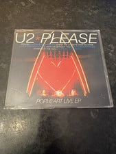 U2 - Please: Popheart Live EP - 4 Track CD Single 1997