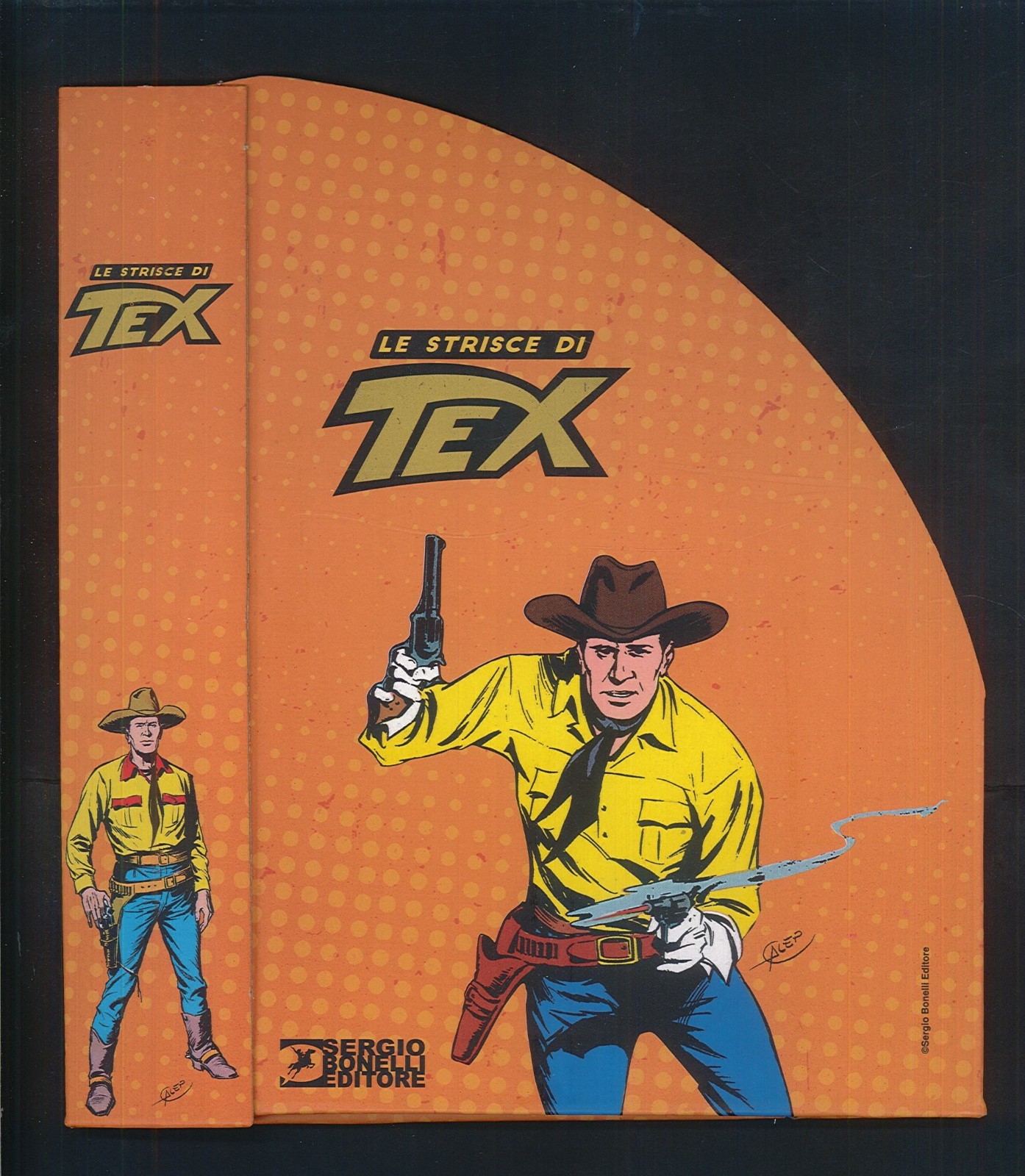 Raccoglitore Strisce di TEX Sergio Bonelli Editore SBE Nuovissimo ▓