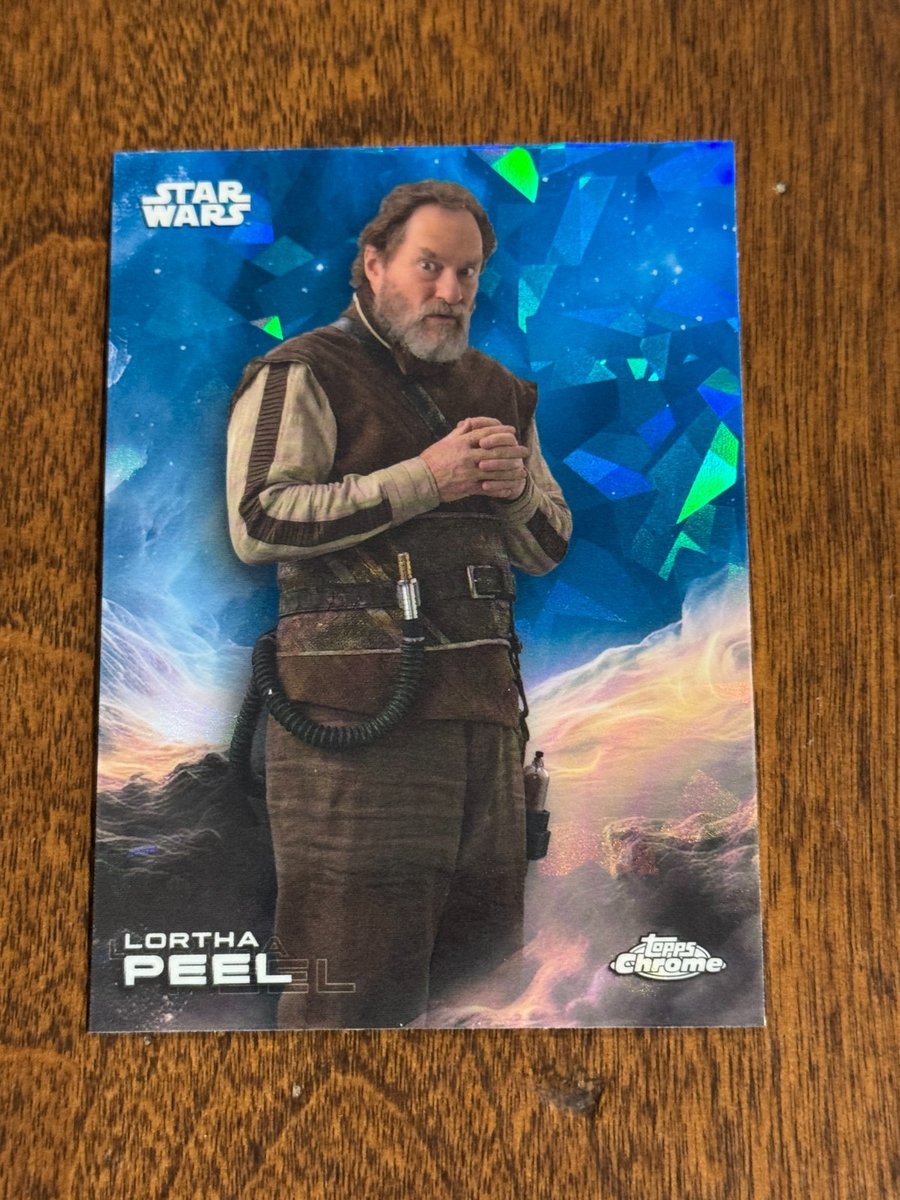 2025 Topps Chrome Star Wars Zaffiro Lortha Peel #132 
