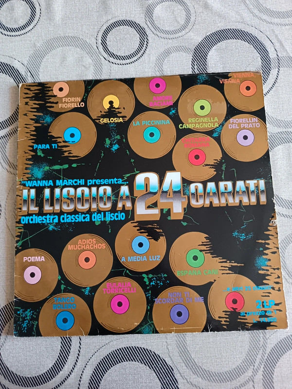 19D. Doppio Vinile, Wanna Marchi, Il liscio a 24 Carati