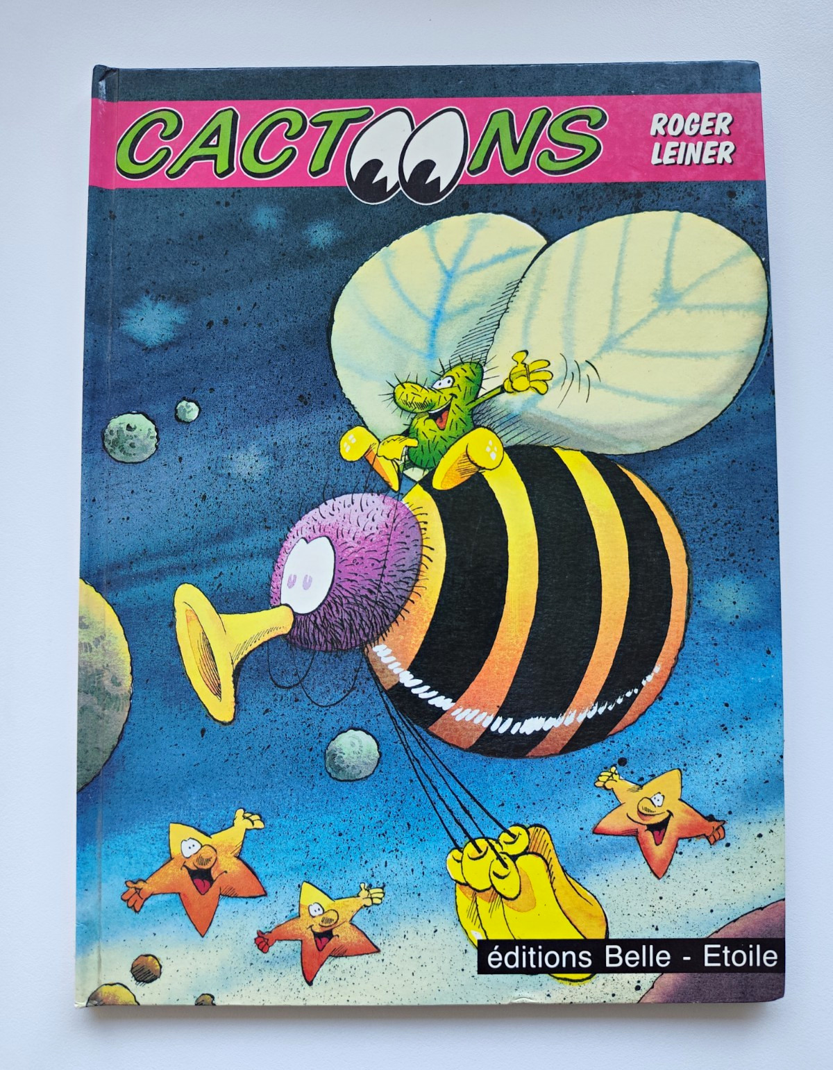 éditions Belle-Etoile Cactoons – Roger Leiner Comic Lussemburgo 1990 Superjhemp 