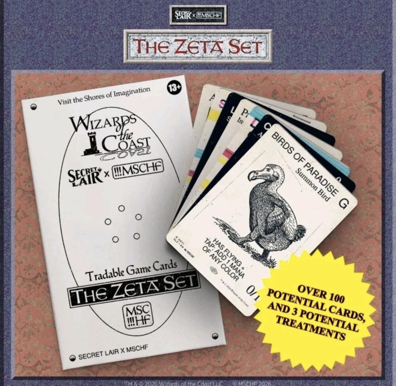 MTG Secret Lair x MSCHF Zeta Set Booster Pack x12 - Presale Confirmed (11/5)