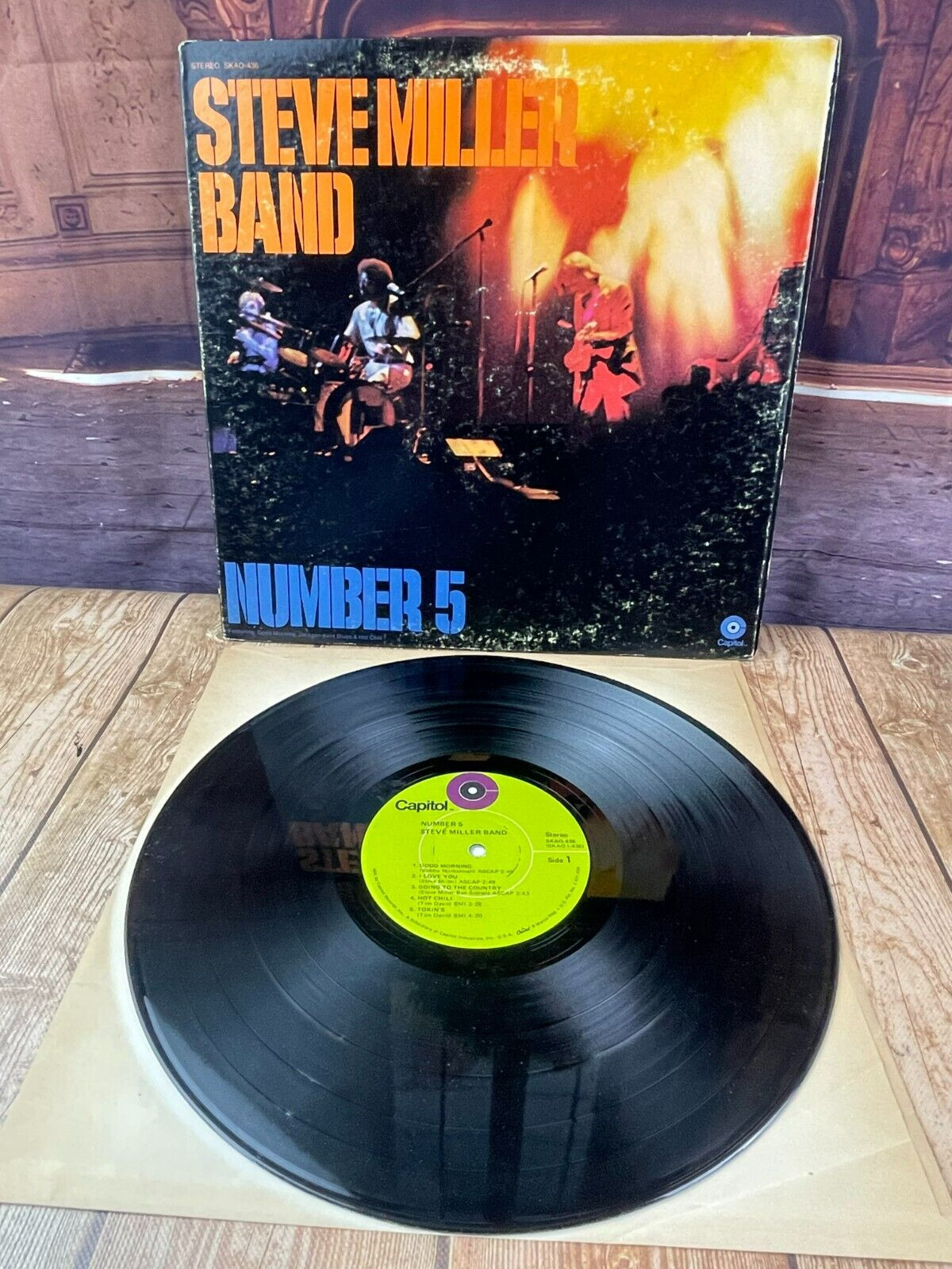 Steve Miller Band Number 5 Vinyl Record