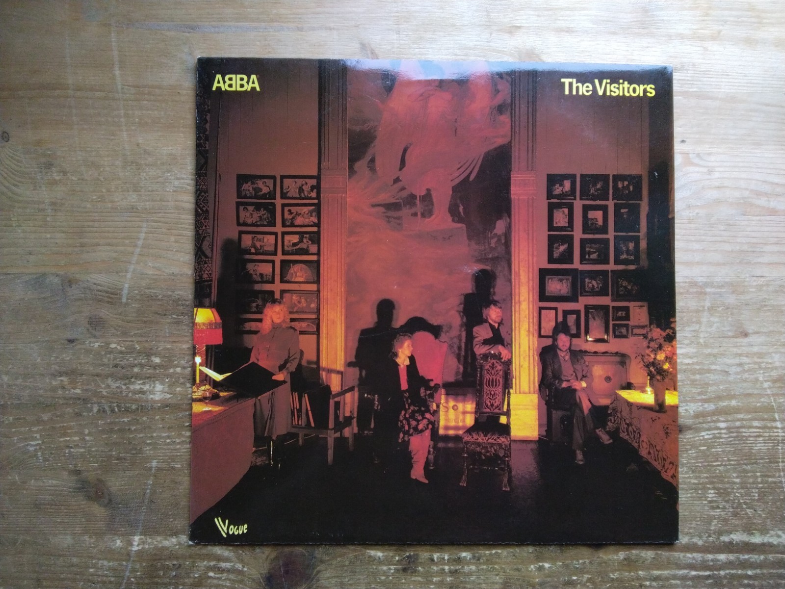 ABBA The Visitors Excellent Vinyl LP Record Album 540020 French Press (AF)