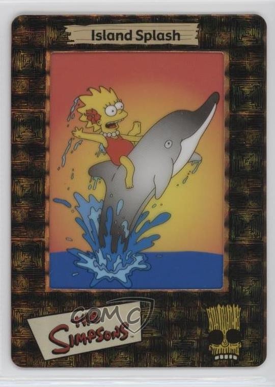 2000 Artbox I Simpson FilmCardz Foil Cels Island Splash #S-9 qf6
