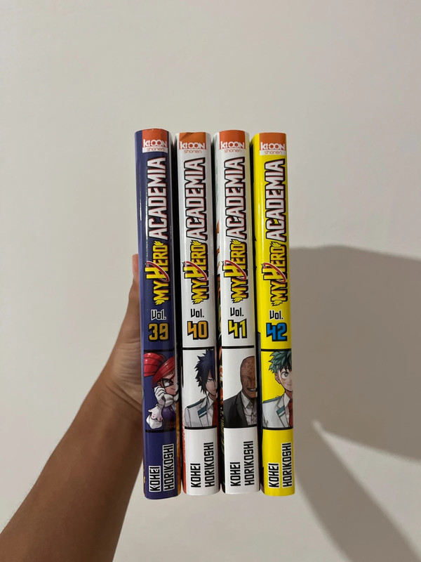 Mangas My Hero Academia tome 39 à 42