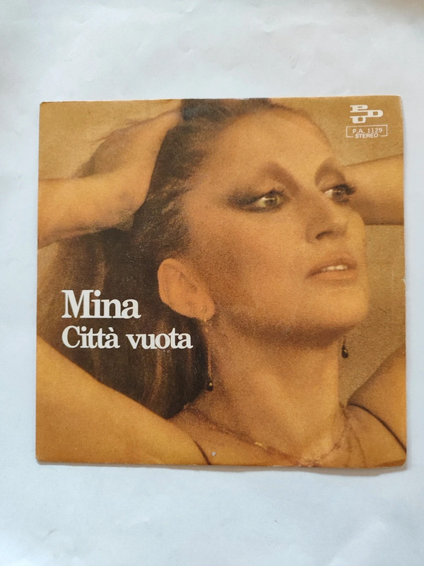 45 giri Mina "Città vuota" VG+