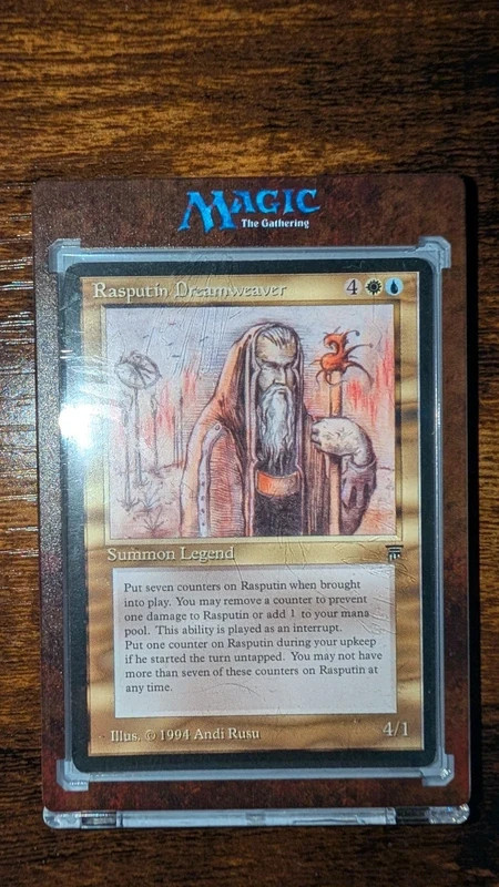 MTG Rasputin Dreamweaver – Legends (1994) – ENG – Played (PL/LP)  **D