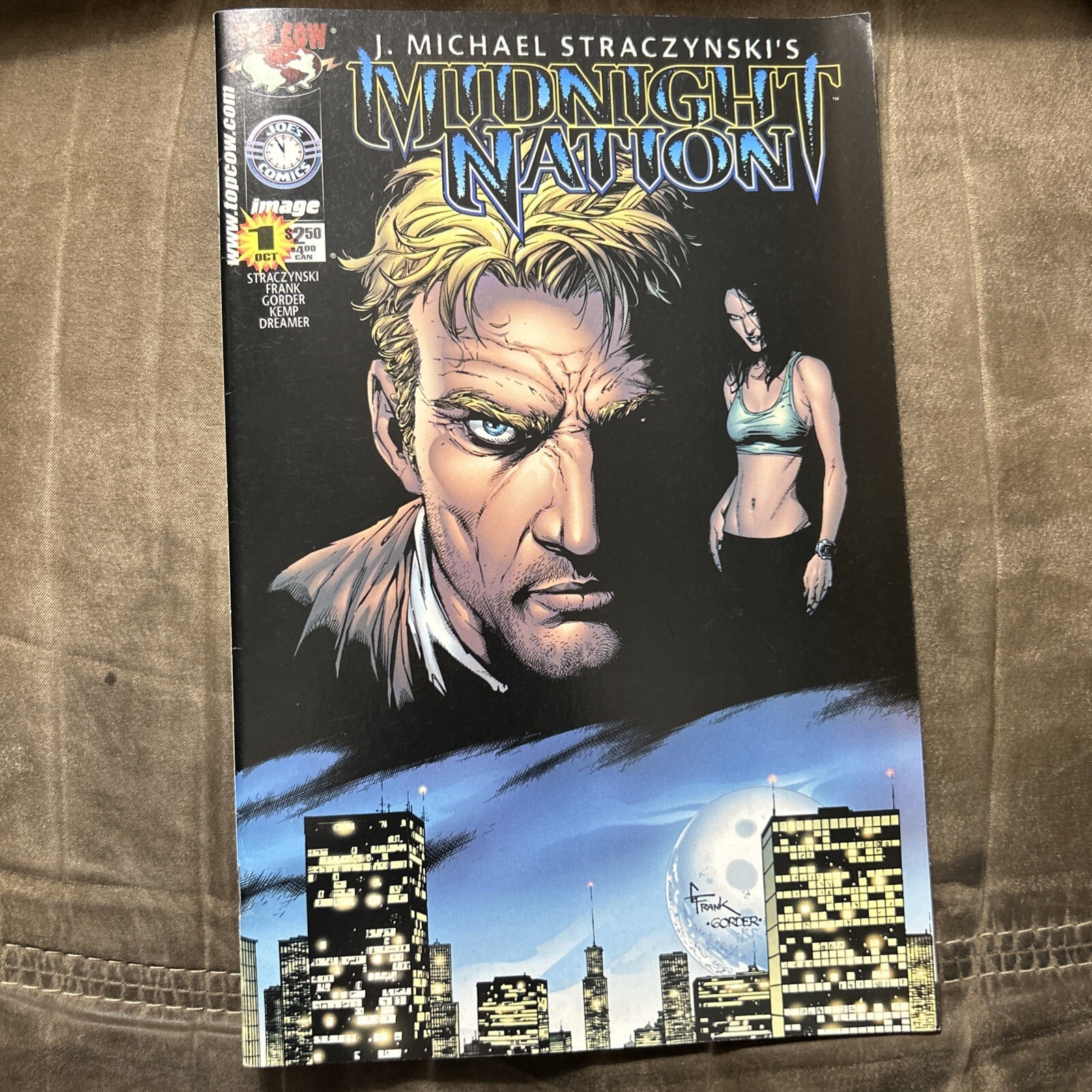 Lotto di 7 fumetti Midnight Nation Image Top Cow #1-7