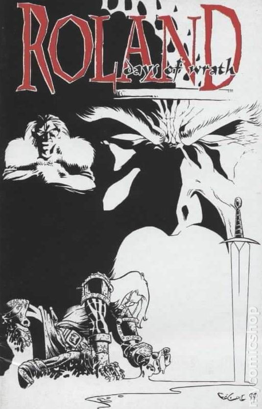Roland Giorni di Ira Ashcan #1 VF 1999 Immagine Stock