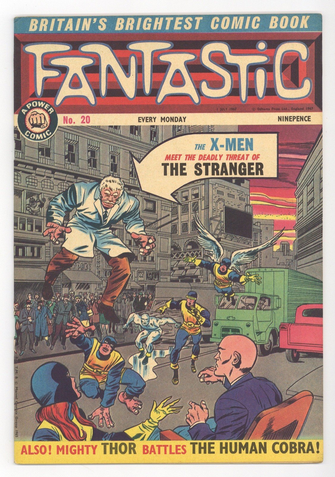 Fantastico #20 FN- 5.5 1967
