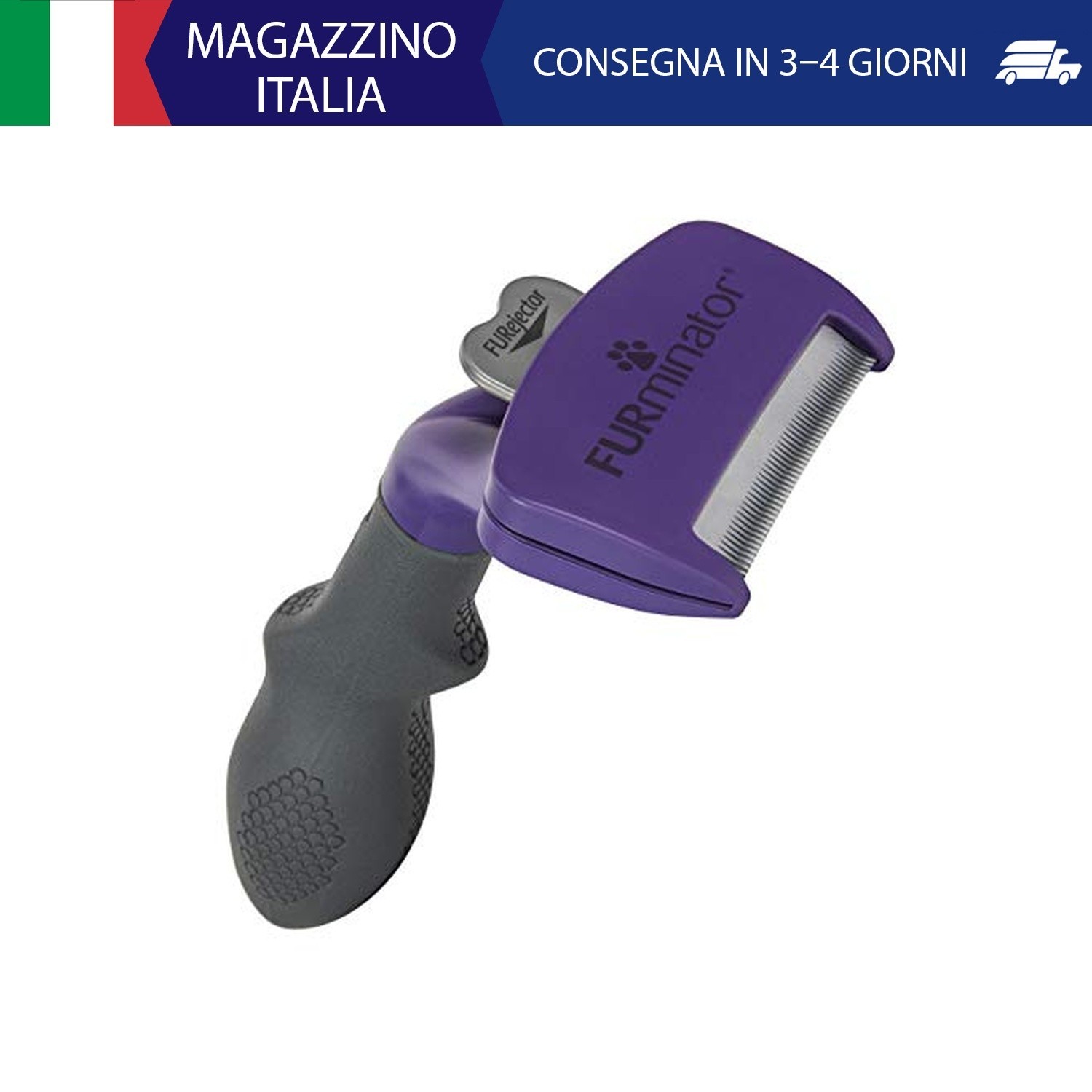 FURminator deShedding Tool Gatto taglia M/L Longhair - Spazzola per Gatti di tag
