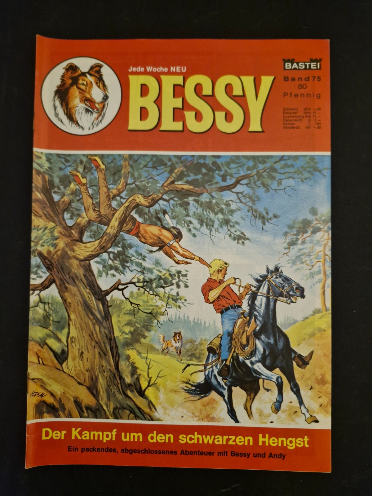 Fumetto Bessy n.75 (Bastei 1ª Edizione) Z0-1/1 Condizioni Da Collezione