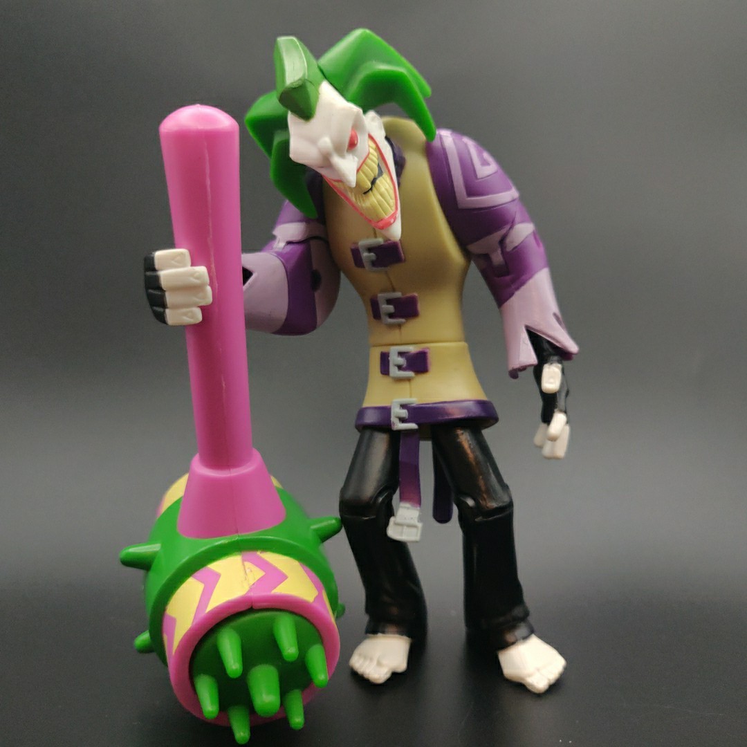 The Batman Animated Hammer Strike Joker Action Figure DC Mattel Loose Ship Free 