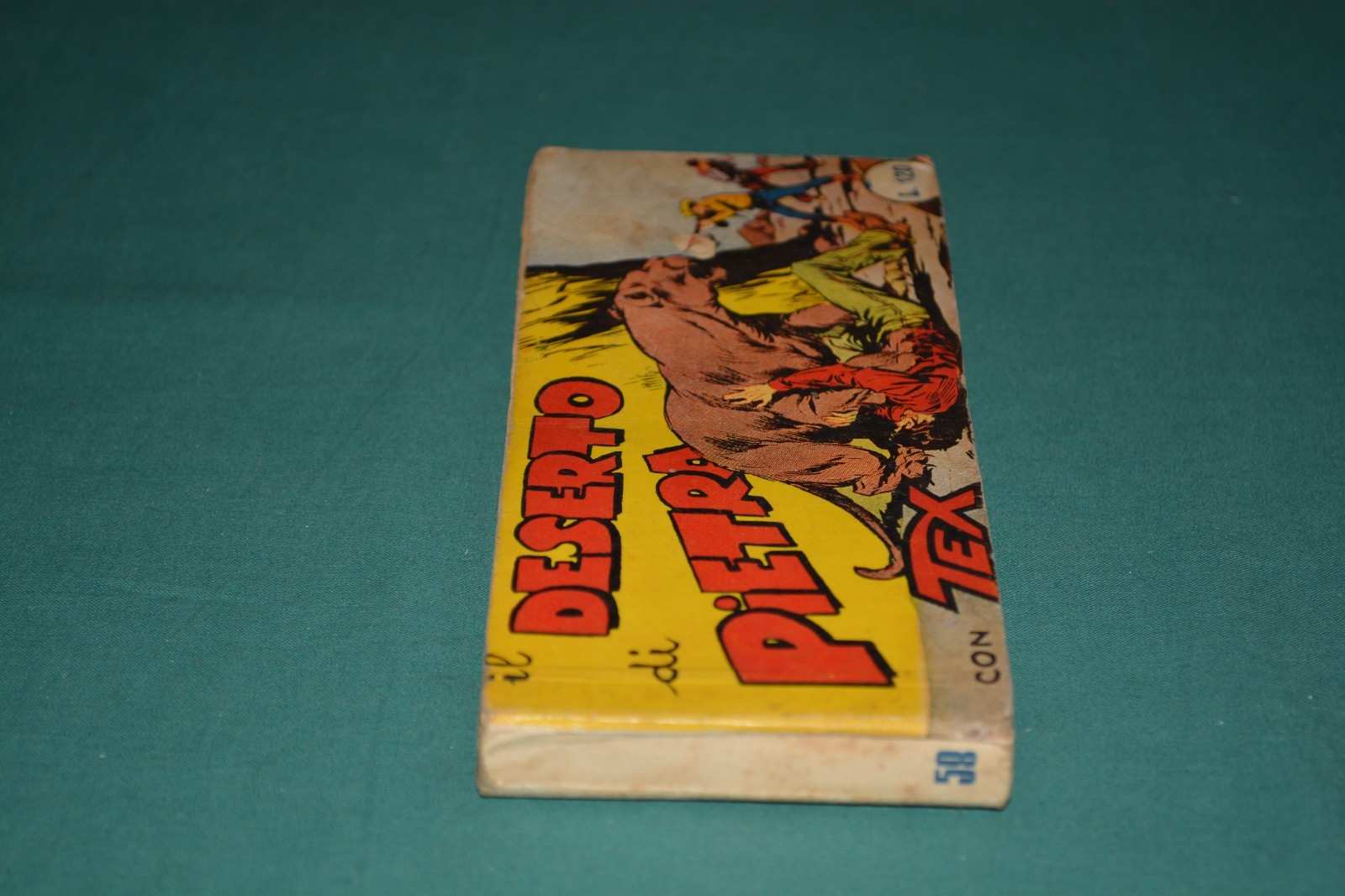 TEX RACCOLTINA SERIE BIANCA # 58 IL DESERTO DI PIETRA retinata Audace Aut. 478