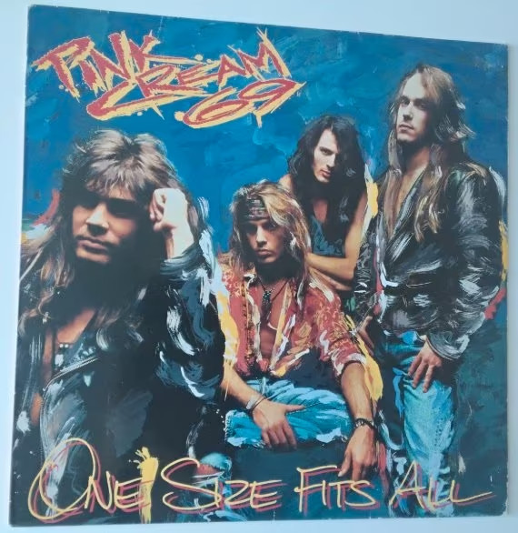 Pink Cream 69 – One Size Fits All 1991 Deutschland  LP Vinyl