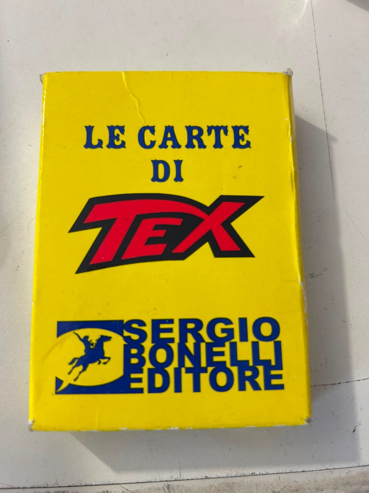 Mazzo di carte da gioco "Le Carte di Tex" (SIGILLATO)  + Gettone Kit Carson