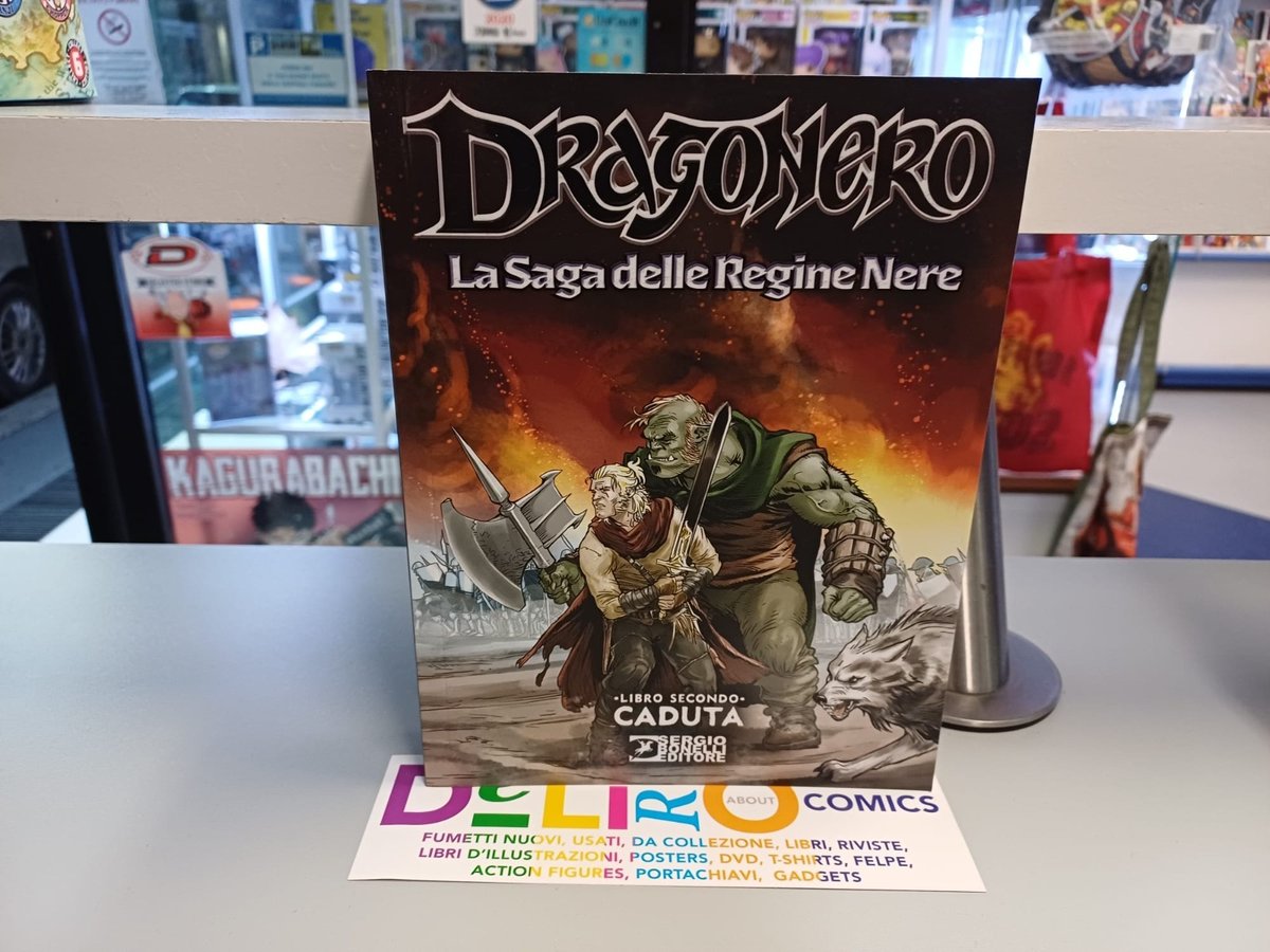 DRAGONERO LA SAGA DELLE REGINE NERE N.2 - CADUTA - Ed.BONELLI SCONTO 5%