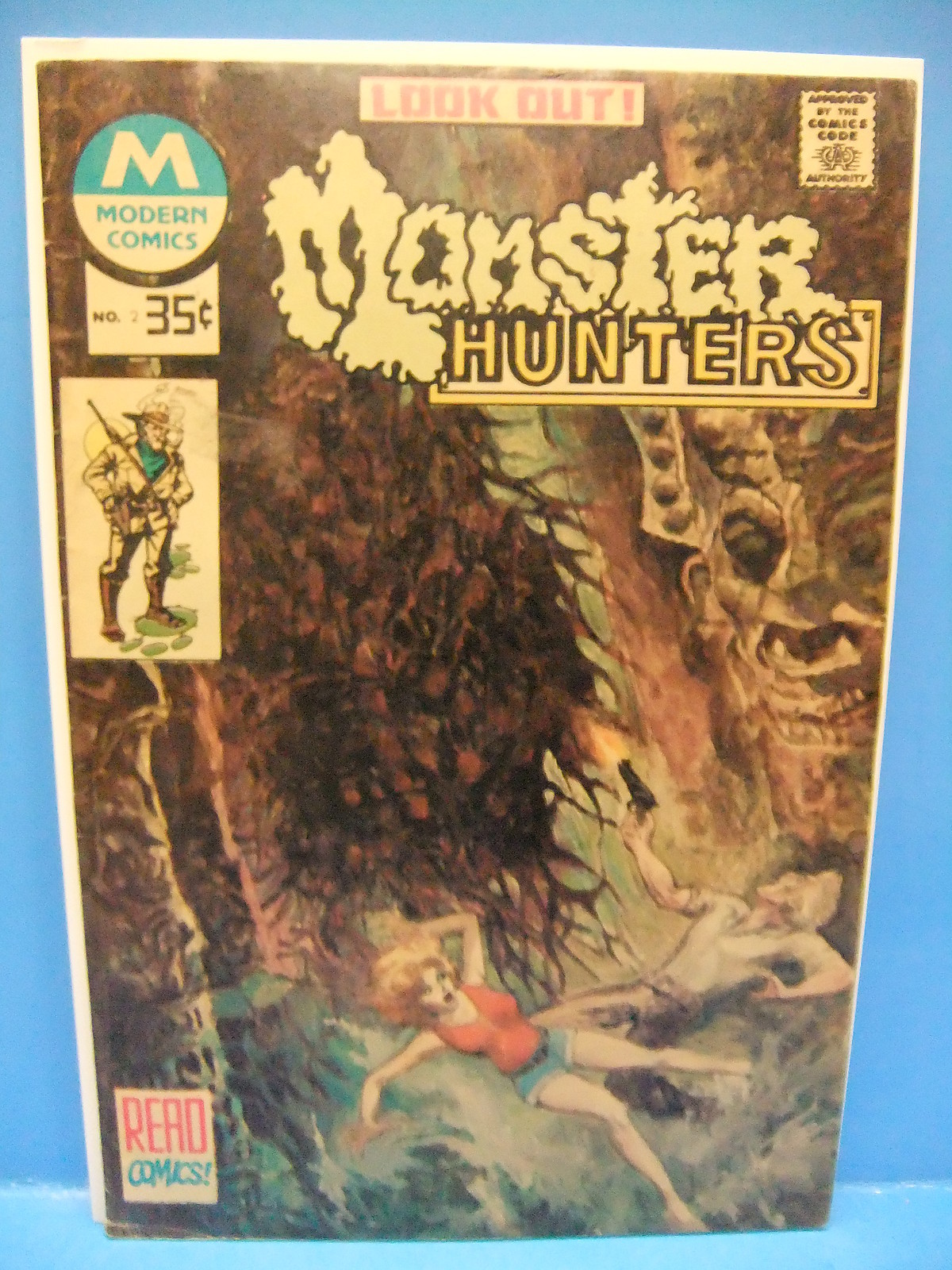 Monster Hunters # 2 1975 fumetto fumetto fumetti moderni F-VF 7.0 vintage horror