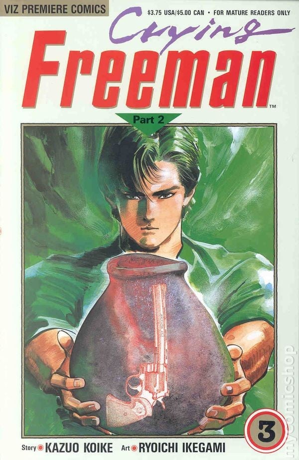 Crying Freeman Parte 2 #3 FN 1990 Immagine Stock