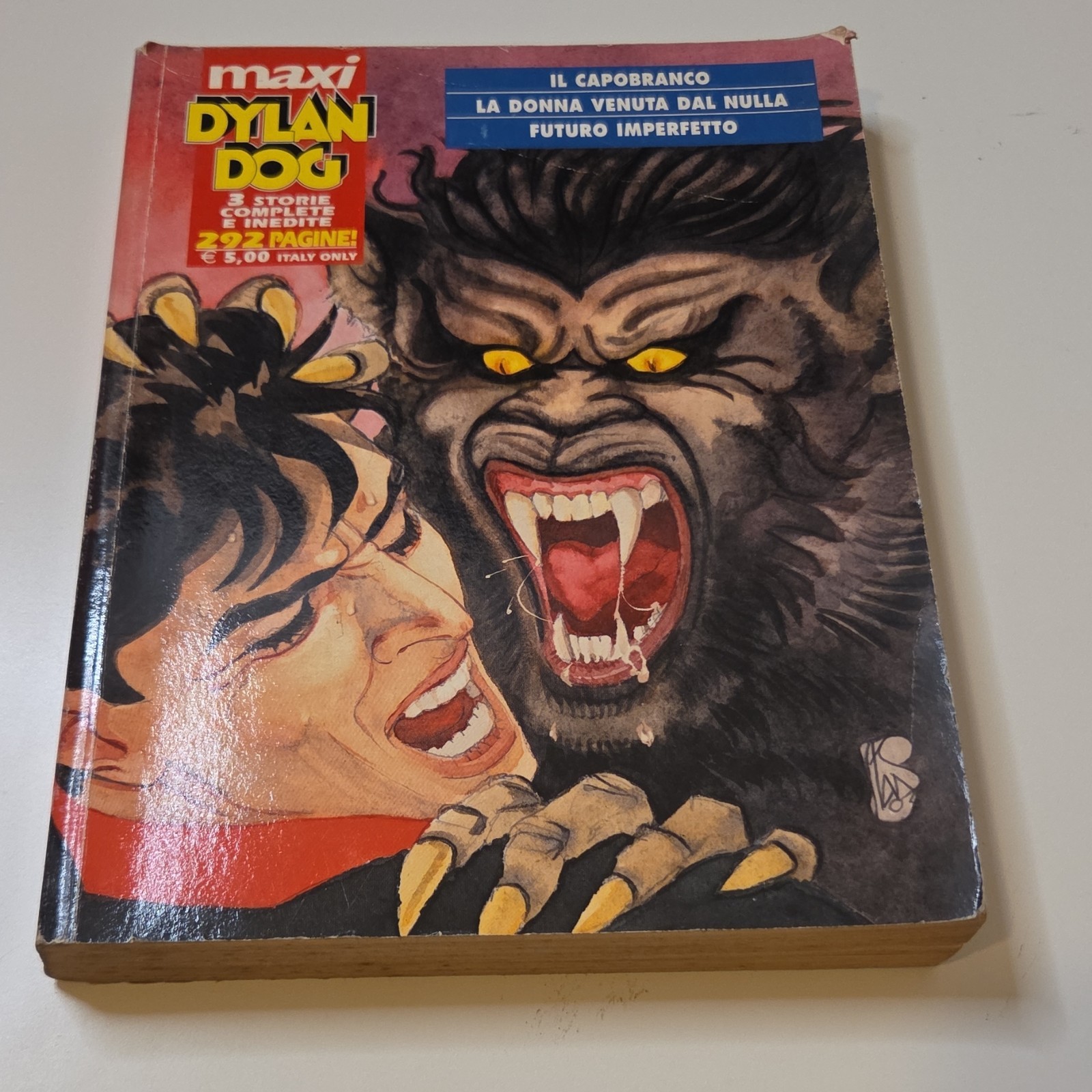 Sergio Bonelli Editore Maxi Dylan Dog 6 Luglio 2003 B/N Capobranco ISBN