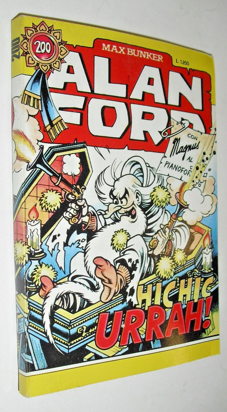 ALAN FORD originale 200 HIC HIC HURRAH!  (spedisco imbustato) MAGNUS Ottimo++