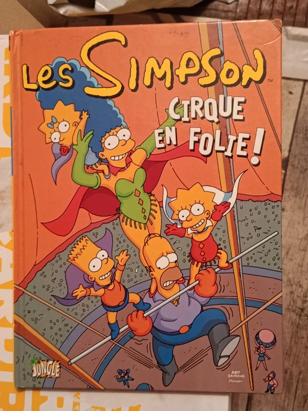 BD Les Simpson Cirque en folie