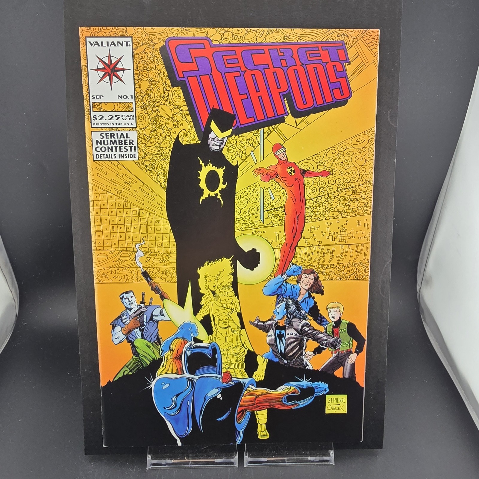 Secret Weapons #1 (1993 Valiant) NM- 9.2 Key 1st App Dr. Eclipse High Grade Glos