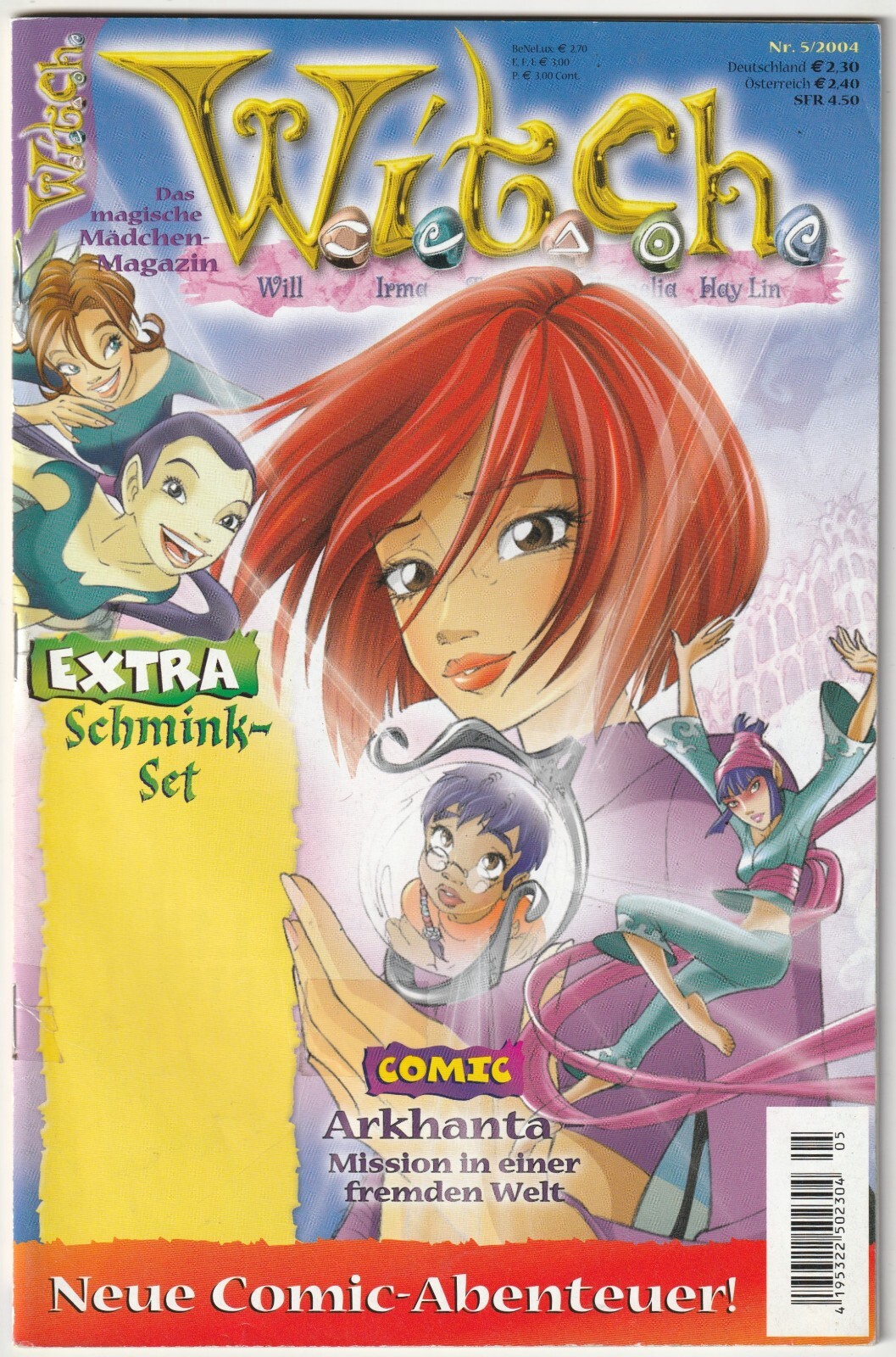 ✪ WITCH #5/2004 senza supplemento, Egmont Ehapa Editore/Walt Disney COMICHEFT Z1-